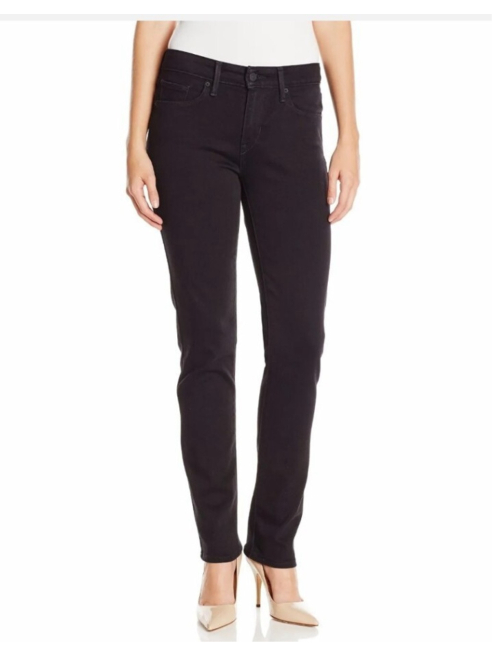 Levi's Classic Mid Rise Skinny Jeans Womens Zipper Fly Stretch Denim Sz6 28/30